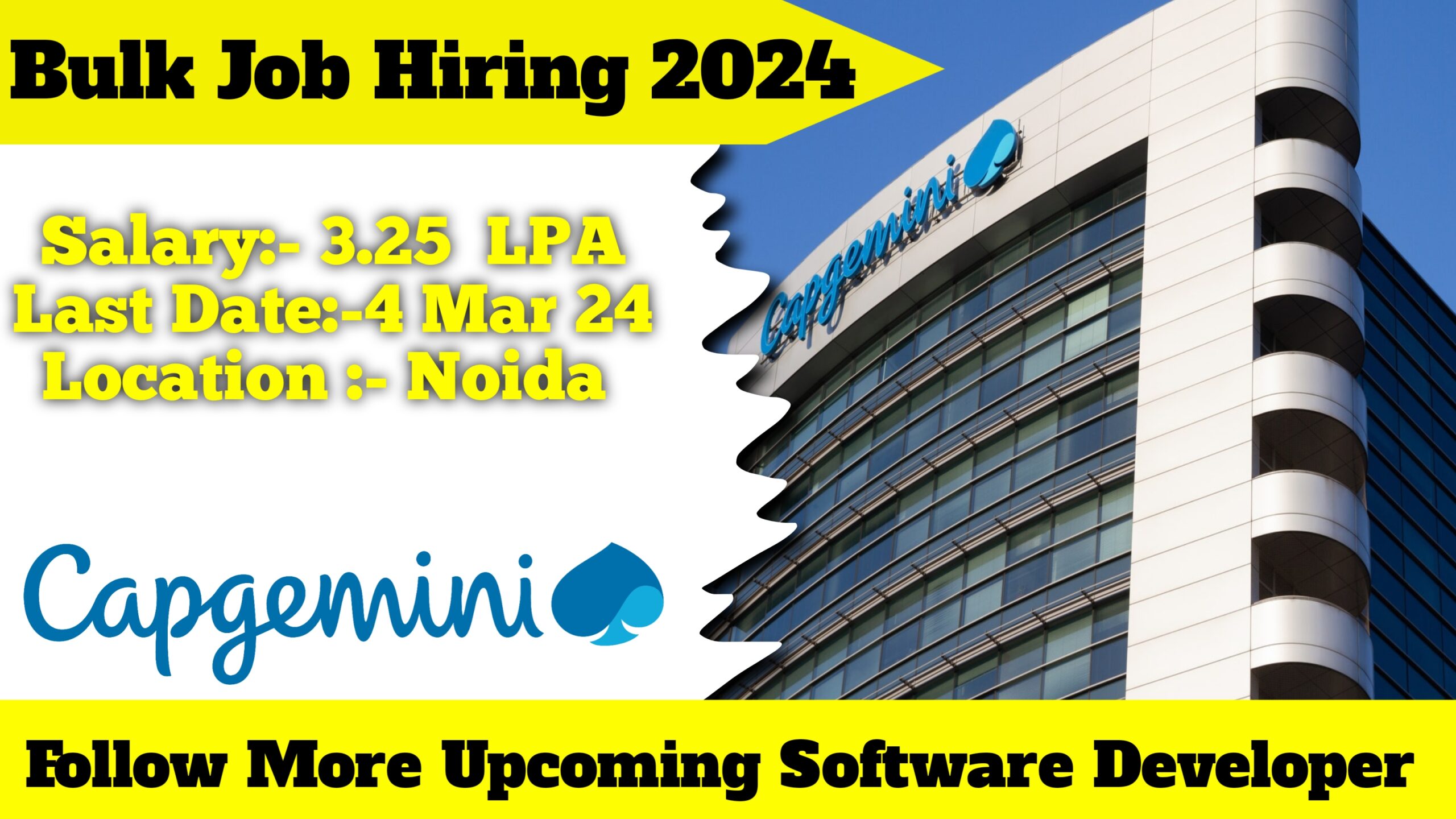 Capgemini Off Campus Drive Capgemini Hiring 2024