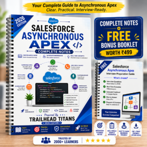 Salesforce Asynchronous Apex Complete Master Guide (2026 Edition) | Premium Printed Book