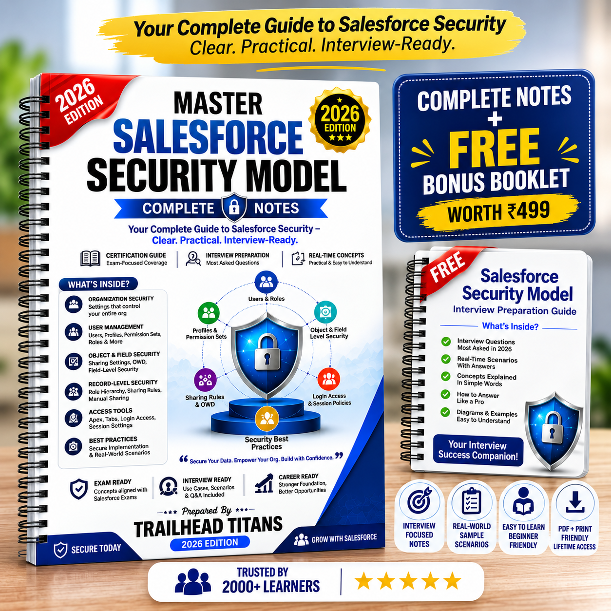 Salesforce Security Model Complete Master Guide (2026 Edition) | Premium Printed Book