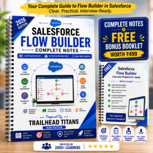 Salesforce Flow Builder Complete Master Guide (2026 Edition) | Premium Printed Book
